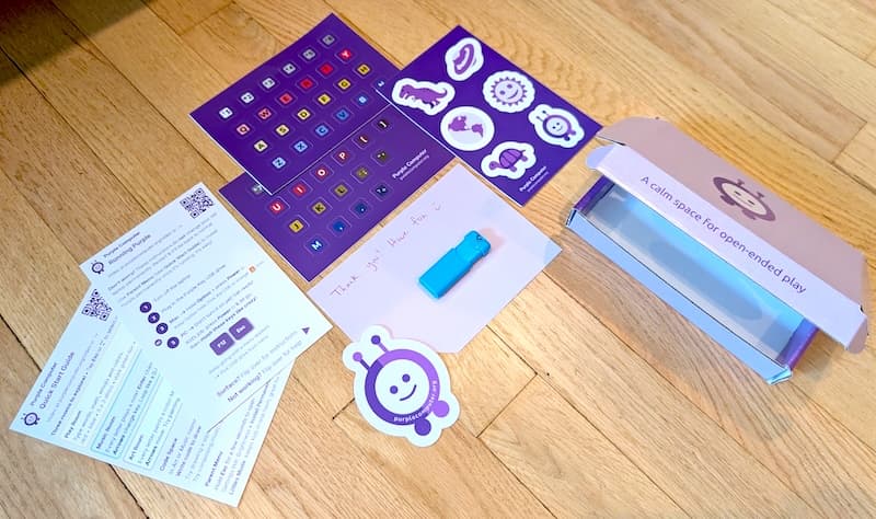 The Purple box and what comes inside